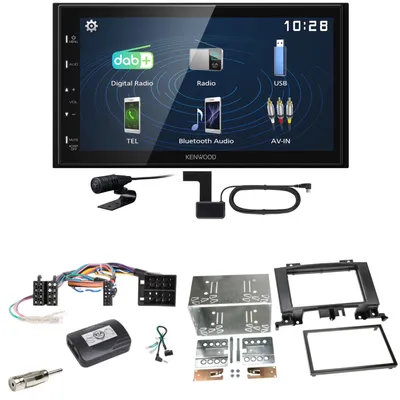 Produktbild von Kenwood DMX129DAB DAB+ Bluetooth Einbauset für Mercedes Sprinter W906 Crafter