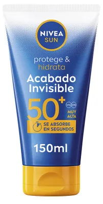 Obrázek produktu pro Nivea Sun Protect & Moisturise Invisible Finish opalovací mléko Spf50 150ml