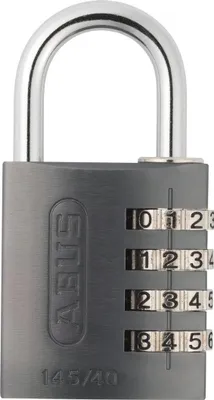Immagine prodotto di Lucchetto a combinazione 145-40mm Titanio