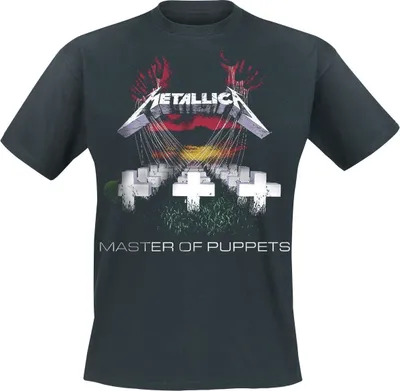 Produktbild von Metallica T-Shirt Herren Master Of Puppets schwarz XL