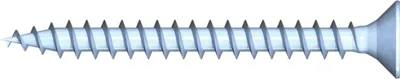 Produktbild von Reisser Q200 plus, Spanplattenschraube, Flachsenkkopf, Vollgewinde, TX, Stahl, verzinkt, blau passiv
