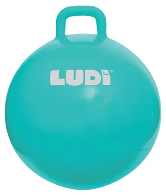 Produktbild von LUDI Springball XXL, Aufblasbares Spielzeug, PVC, Durchmesser 55 cm