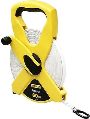 Zdjęcie produktu dla Stanley 2-34-795 - Długa taśma z włókna szklanego z otwartym pudełkiem 60m x 12,5mm