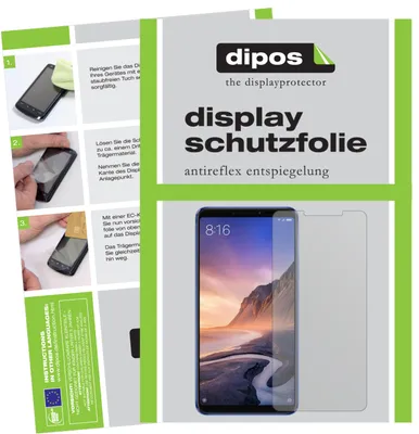 Produktbild von 6x Schutzfolie für Xiaomi Mi Max 3 matt Displayschutzfolie Folie Display Schutz