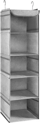 Obrázok produktu pre Skriňa s 5 zásuvkami – organizér – vešiak na oblečenie – ľahká (30 x 30 x 108 cm)