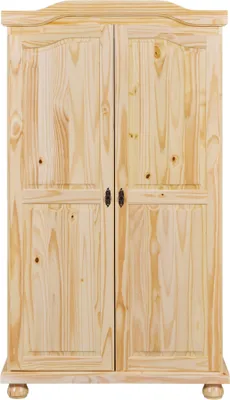 Produktbild von Inter Link Kleiderschrank GENF Natur Massivholz