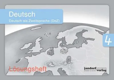 Produktbild von Deutsch 4 (DaZ) (Lösungsheft)