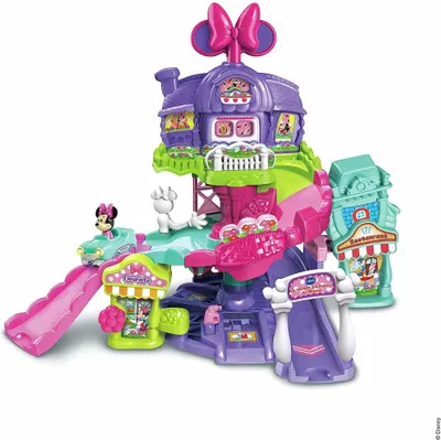 Immagine prodotto di Set di giochi per veicoli Vtech Il mondo incantato di Minnie con suono