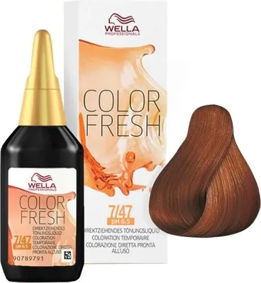 Produktbild von Wella Color Fresh 7/47 Blond Braun