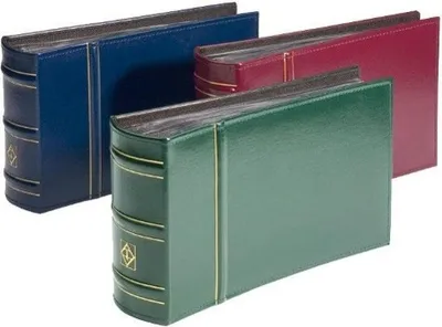 Produktbild von Album für bis zu 100 FDCs oder Briefe bis zu 195x130 mm, blau