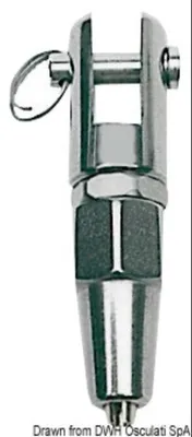 Obrázek produktu pro Vidlicová svorka pro spojování AISI 316 Ø 7 mm , 1 kus