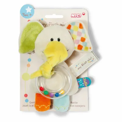 Imagen del producto de Nici Ringelrassel Elefant Dundi