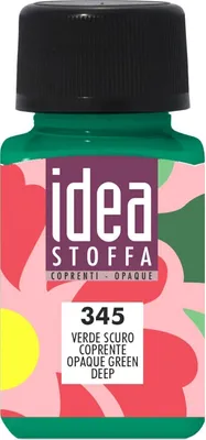 Zdjęcie produktu dla Maimeri Idea Stoffa Farba do tkanin Opaque Green Deep 60 ml 1 szt.