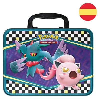 Obrázok produktu pre Španielska edícia kolekcie Pokémon, krabička s kartami pre zbierateľov
