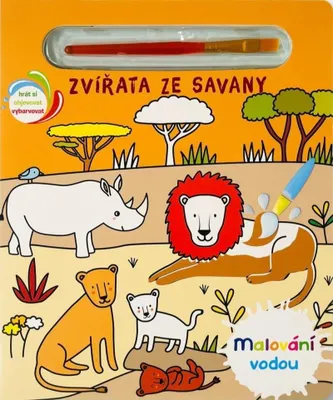 Zdjęcie produktu dla Malowanie akwarelą - Zwierzęta z sawanny