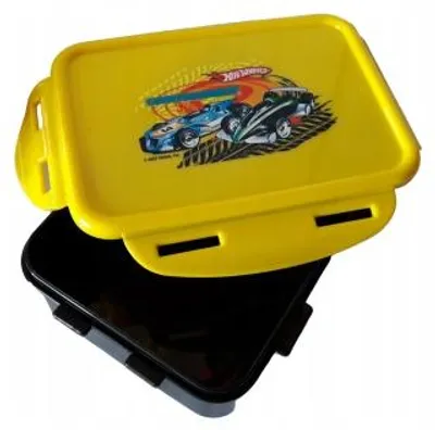 Produktbild von Derform Hot Wheels Brotdose für Schulkinder