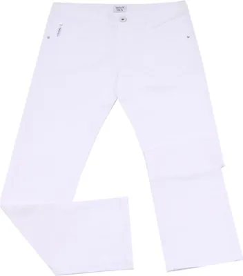 Produktbild von 7969S pantalone bimba ARMANI JUNIOR bianco cotone pant trouser kid