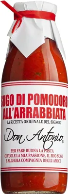 Produktbild von Don Antonio Sugo all´Arrabbiata - peperoncino / Tomatensauce mit Chili 500 ml.
