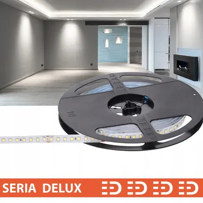 Zdjęcie produktu dla Listwa LED Prescot Delux, 24V, światło zimne, 10 metrów