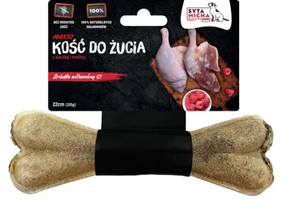 Obrázek produktu pro Kachní a malinami - MAXI kost pro psa 22cm