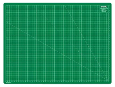 Produktbild von Schneidematte, A2, 600 x 450 mm, selbstheilend, Grün