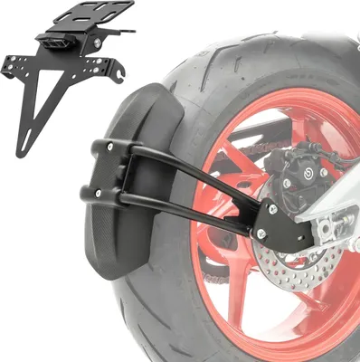 Immagine prodotto di Set copriruota posteriore moto LN2 + portatarga Universal Bele