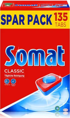 Produktbild von Somat Classic Reinigungstabs 135 Tabs für Spülmaschine 2,36kg (1er Pack)