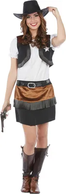 Produktbild von Kostüm Wild West Cowgirl, Groesse:40