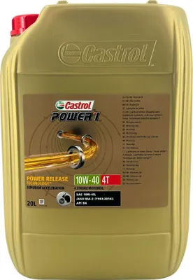 Produktbild von Castrol Power 1 4T 10W-40 20 Liter (15043A)