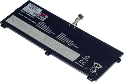 Produktbild von T6 Power Akku für Lenovo Laptop, Teilenummer L18L3P72, Li-Poly, 11,52 V, 4340 mAh (50 Wh), schwarz