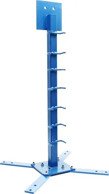 Produktbild von Stojan Wiltec pre ohýbačku a korálkovačku 810 x 450 mm s podstavcom, závesom pre profilové valce, montáž na podlahu, stojan pre dopravníkový stroj