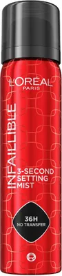Immagine prodotto di L'Oreal Paris Infaillible 3-Second Setting Mist Spray fissante per il trucco in 3 secondi, 75 ml