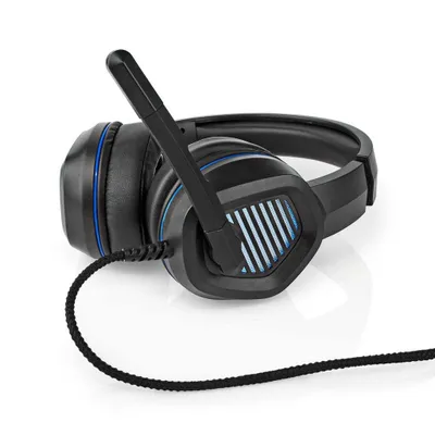 Produktbild von Nedis GHST410BK, Kabelgebunden, Gaming, 20 - 20000 Hz, 310 g, Kopfhörer, Schwarz