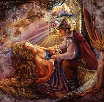 Obrázok produktu pre Grafika Puzzle Šípková Ruženka 1000 dielikov umelecké puzzle