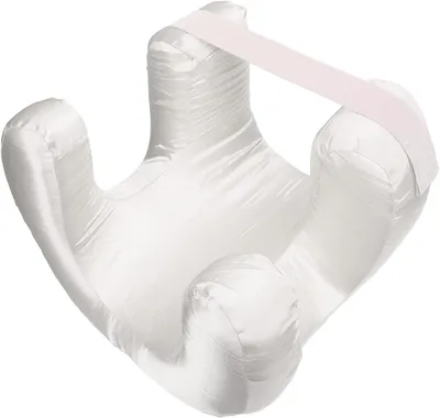 Imagen del producto de Almohadilla facial antiedad, de espuma viscoelástica, ergonómica, para usar durante la noche