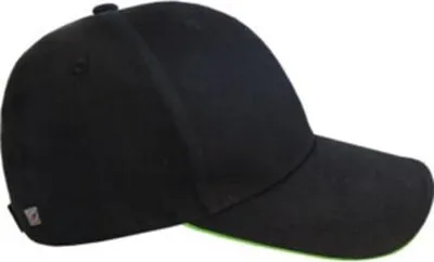 Immagine prodotto di Berretto Terrax Workwear univ. nero/lime 100 %CO TERRAX