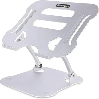 Immagine prodotto di Supporto ergonomico per laptop - Alluminio, pieghevole, ventilato, fino a 10 kg