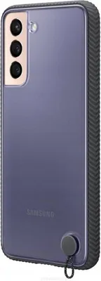 Produktbild von Samsung Galaxy S21 Hülle - Kunststoff - Samsung Backcover - Schwarz