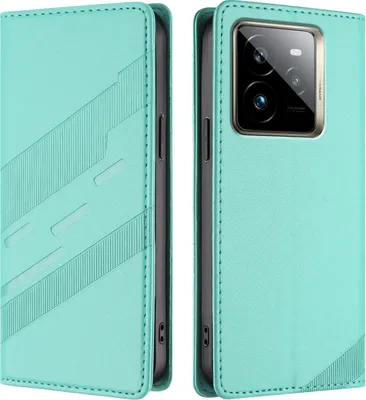 Obrázek produktu pro Pouzdro pro Realme GT 7 Pro,Polyuretankožené peněženkové pouzdro s přihrádkou na karty a funkcí stojánku Türkis