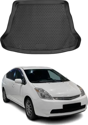 Produktbild von Kofferraummatte Kofferraumwanne für Toyota Prius 2016-2025 Gummi TPE Schwarz