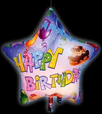 Produktbild von TIB Heyne Folienballon LED-Gigaloon HAPPY BIRTHDAY