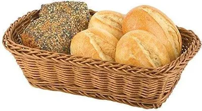 Immagine prodotto di APS Economic Tisch-/Buffetkorb eckig, beige, Höhe: 80 mm, Länge: 230 mm