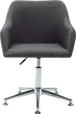 Obrázok produktu pre vidaXL Kancelárska stolička Swivel Dark Grey Fabric
