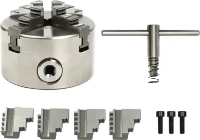 Productafbeelding van 4-kaaksklem, 80 mm diameter, maximaal toerental 4800 tpm