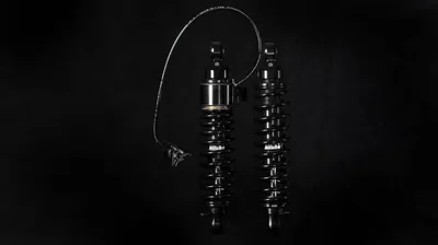 Obrázok produktu pre Pár zadných tlmičov BITUBO s hydraulickým predpätím pre HARLEY DAVIDSON