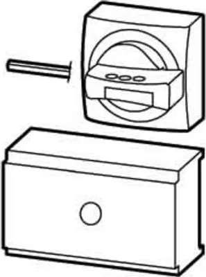 Obrázok produktu pre Eaton NZM1-XHBR, Čierna, Červená, Žltá, NZM1(-4), PN1(-4), N(S)1(-4), IP66, 85 mm, 85 mm, 1 kusov
