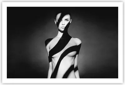 Produktbild von Poster - Poster ohne Rahmen - Nackt Frau Fotografie - 91,5x61 cm - Wand Bild - Wanddeko - Wandbilder - Kunstposter - Wandposter - Bilder - Kunstdruck - Wanddekoration - Wandbild - P2XAA91x61-4221