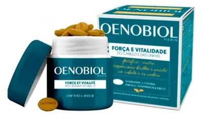 Image de Oenobiol Force & Vitalité Cheveux & Ongles 60 gélules