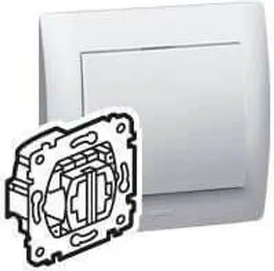 Produktbild von Legrand Creo Einsatz Doppelwechsel. Beleuchtet Pro21 775608