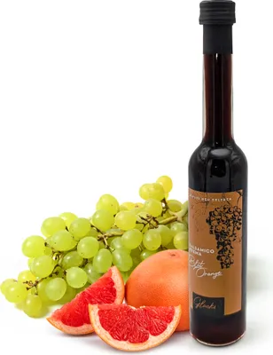 Produktbild von Glücks Momente - Blutorange Crema - 100ml Balsamico Crema Frucht Essigzubereitung mit 3% Säure, für Dressings, Marinaden & Desserts - Balsamico Essig aus Deutschland, Feinkost Geschenkidee